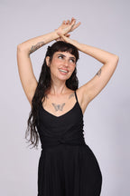 אוברול מעטפת- שחור