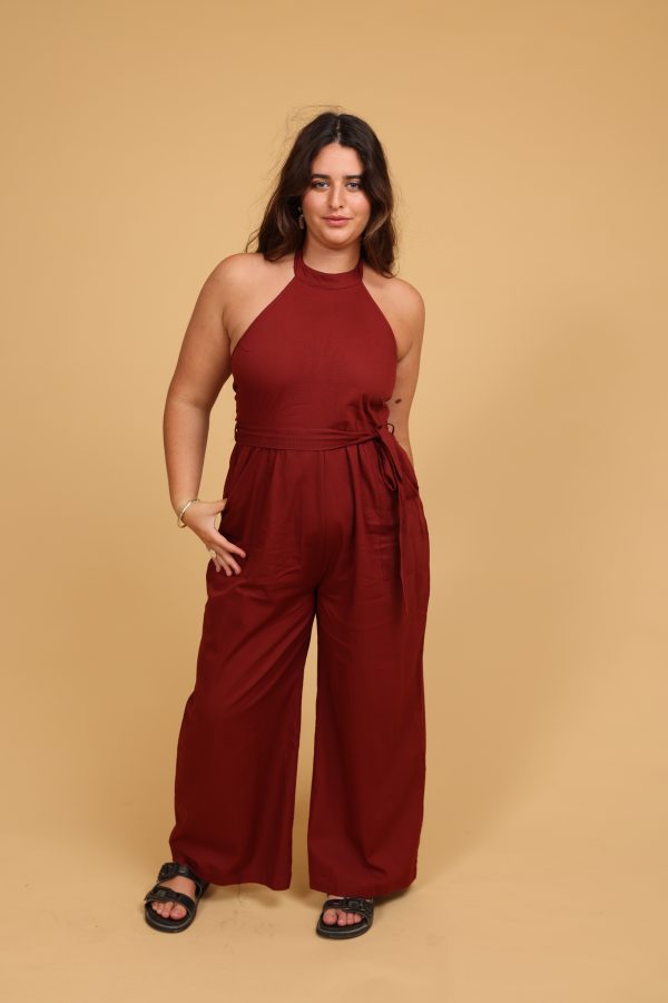 GS25_0252 אוברול קולר - MAROON