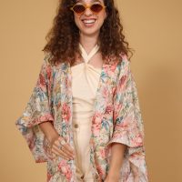 קימונו אביב- פיוני