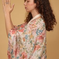 קימונו אביב- פיוני