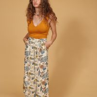 גופיית סילואט - חרדל